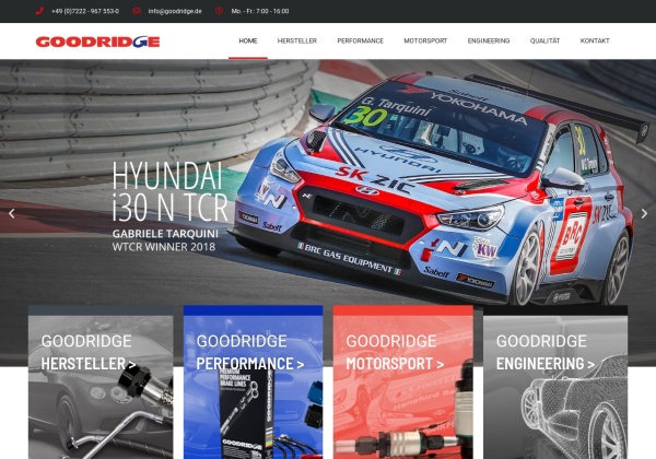 Goodridge Deutschland – Hersteller technischer Übertragungssysteme