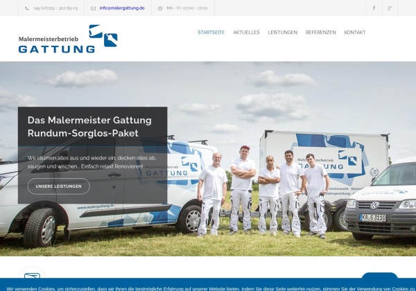 Malermeister Gattung – Maler- und Renovierungsarbeiten